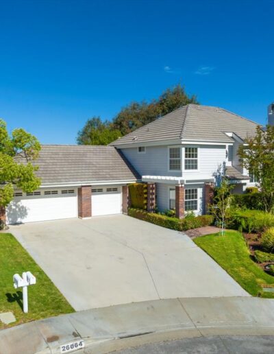 26064 Berault Ct Valencia CA For Sale - Aerial