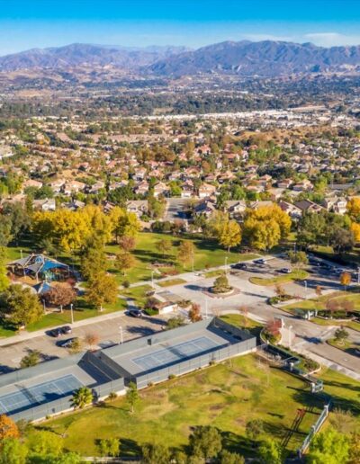 Community Park Aerial - 26815 Grey Pl Stevenson Ranch, CA (For Sale)