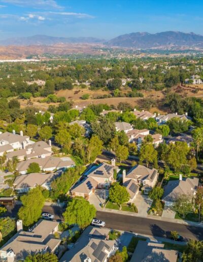 Aerial - 26326 Woodlark Ln Valencia CA